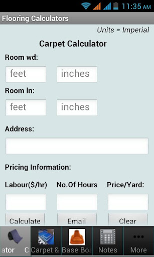 Flooring Calculators