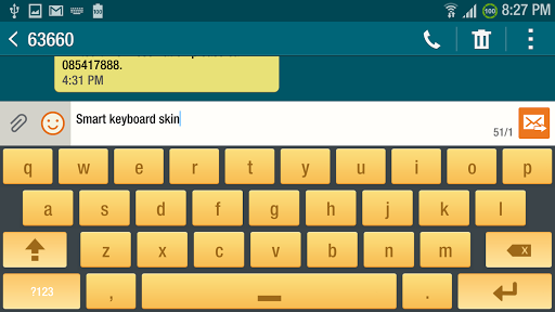 Blackgold Smart Keyboard skin