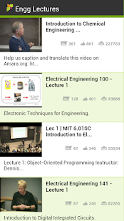 Engineering Lectures