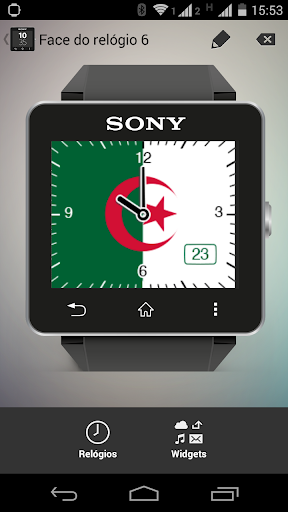 Watchface Algeria Sony SW2