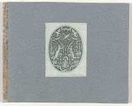 Spits-boeck Dienstich den Gout en Silversmeden om te Snijden en te Dryven door P.R.K., samengebonden met zes andere ornamentprenten