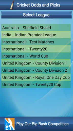 Cricket Odds And Picks