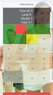 Beep Test Team Pro Screen 2