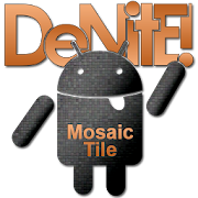 Mosaic Tile Orange CM11 Theme