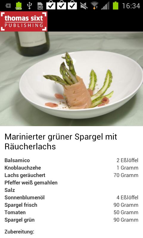 Spargel Rezepte Screen 3