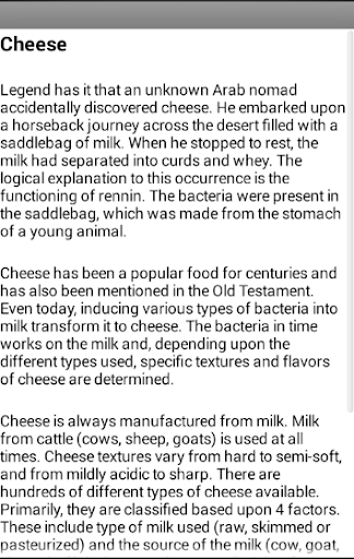 【免費購物App】Cheese Facts-APP點子