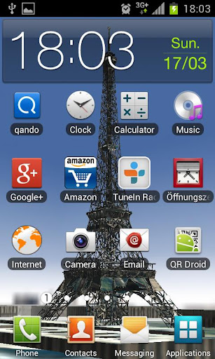 Eiffel Tower 3D FREE Wallpaper