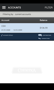 Comerica HealthReserve Mobile Screenshots 1