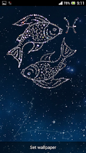 Zodiac Pisces Live Wallpaper Screenshots 0