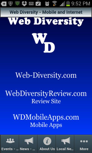 Web Diversity - Mobile App