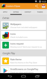 Goolors Elipse - icon pack - screenshot thumbnail