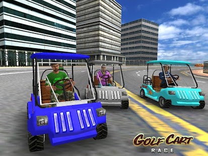 Golf Cart Race Golf Cart Race