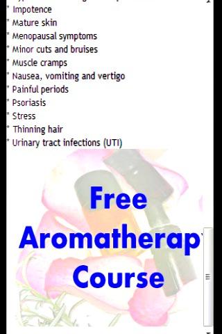 Free Aromatherapy Course