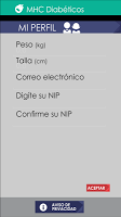 MHC DIABETES APK Gambar Screenshot #1