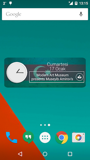 Azerbaijan Clock RSS Widget