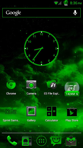 【免費個人化App】Acid Green CM10.1 Theme-APP點子