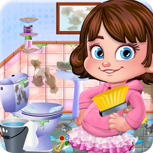 Bathroom cleaning girls games for PC and MAC
