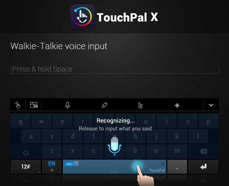 TouchPal X Keyboard - screenshot