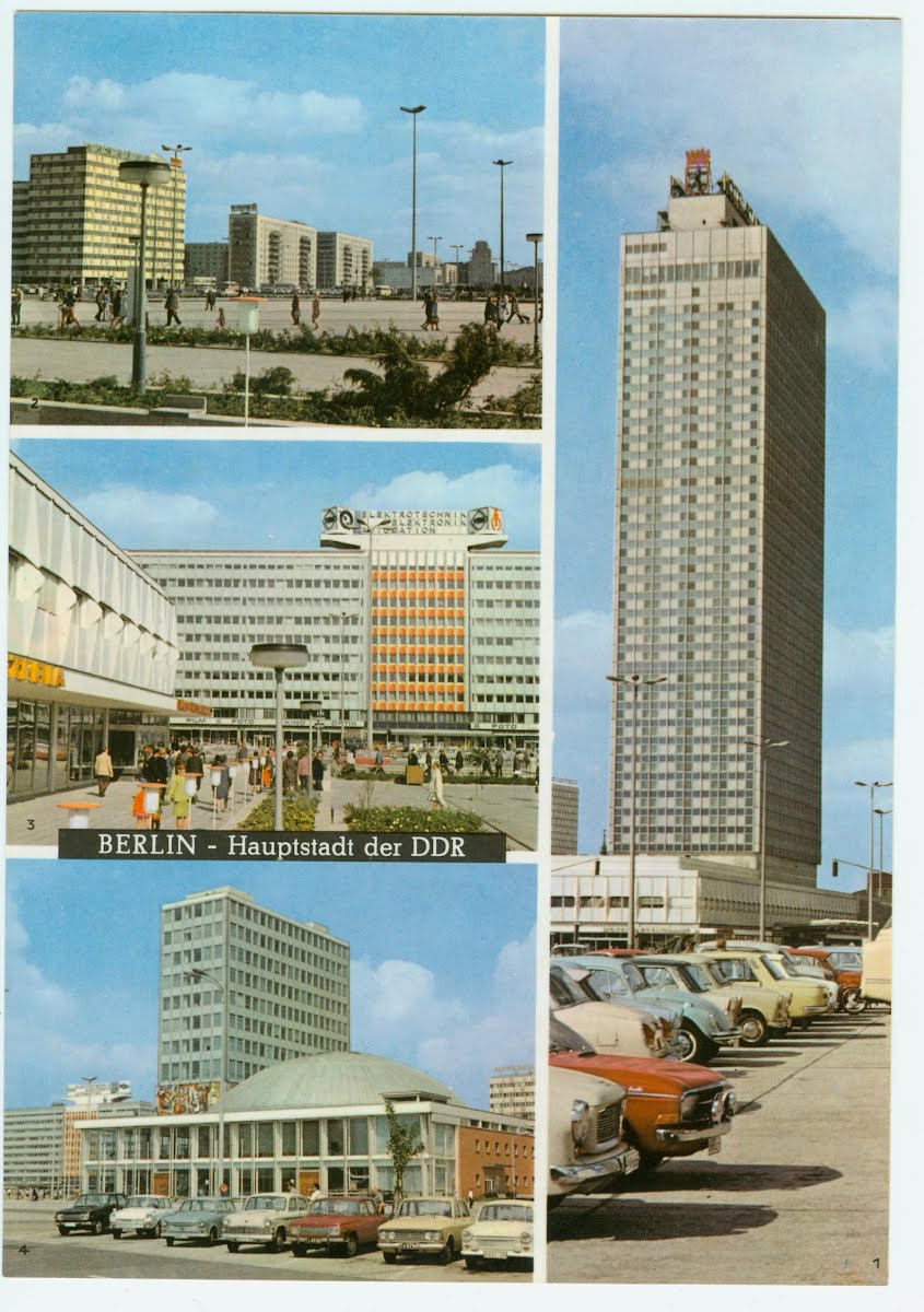 Postkarte "Berlin - Hauptstadt der DDR"