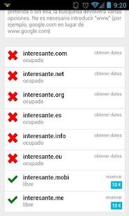 Busca Dominios - SI2 Screenshots 2
