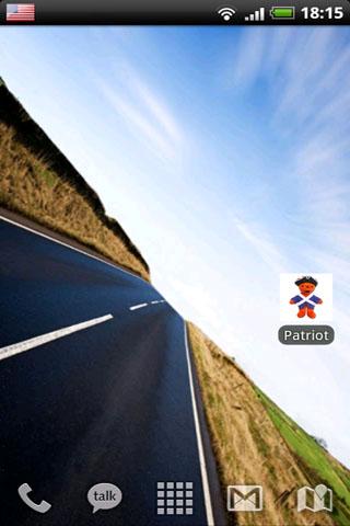 Android application Patriot screenshort