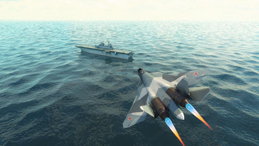 Navy Boat Jet Parking Game