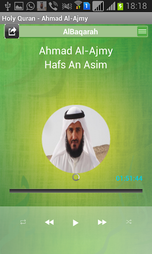 【免費音樂App】Ahmad Al-Ajami -The Holy Quran-APP點子