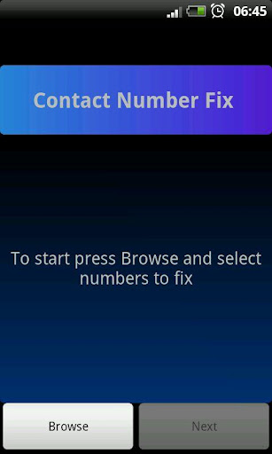 Contact Number Fix