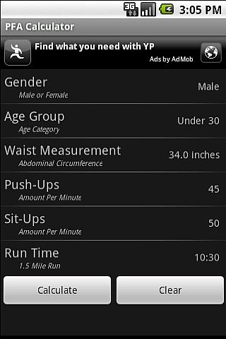 [PDF]USAF Fitness Test Scoring /Males < 30 years of age