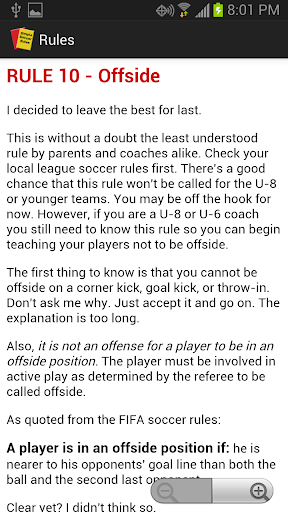 免費下載運動APP|Simple Soccer Rules (Ad free) app開箱文|APP開箱王