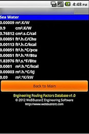 Fouling Factors Database Free poster 7
