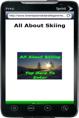 All About Skiing