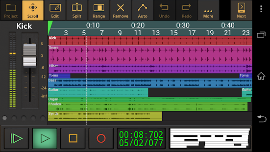 Audio Evolution Mobile DAW - screenshot thumbnail
