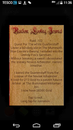 Random Looting Journal RPG poster 17