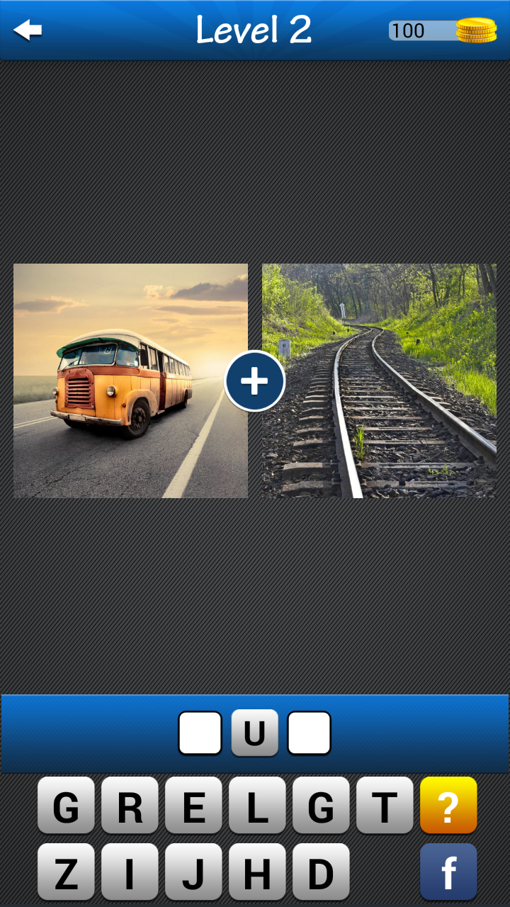 Android application 2 Pics 1 Word screenshort