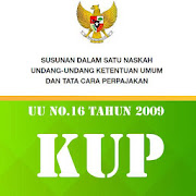 UU KUP Pajak No 16 2009  Icon