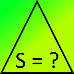 Area of ​​a triangle formula 1.3