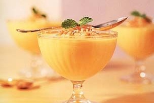 Mango, Lime and Coconut Mousse