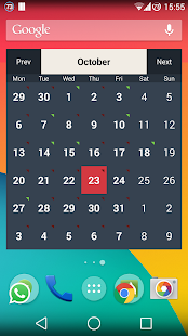 Free Monthly Calendar Widget APK