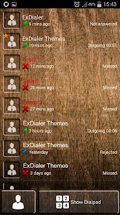 How to get Wood Theme for ExDialer 1.7 unlimited apk for laptop