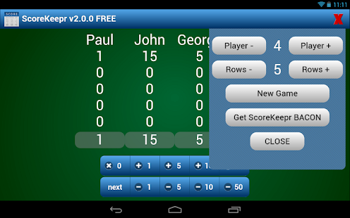 Score Keeper FREE Screenshots 6