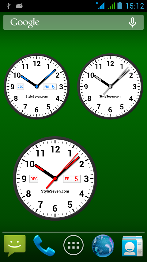 Analog Clock Widget Plus-7 Screen 3