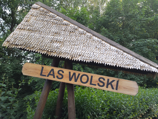 Entrance to Wolski Forest.