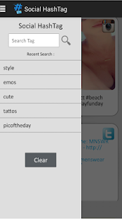 Social Hashtag Screenshots 1
