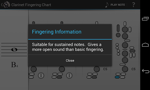 Clarinet Fingering Chart(圖5)-速報App