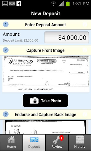 FAIRWINDS Business Deposit