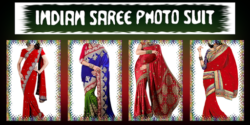 Indian Sari Photo Suit