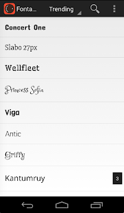 Fontasy - Google Fonts Browser(圖1)-速報App