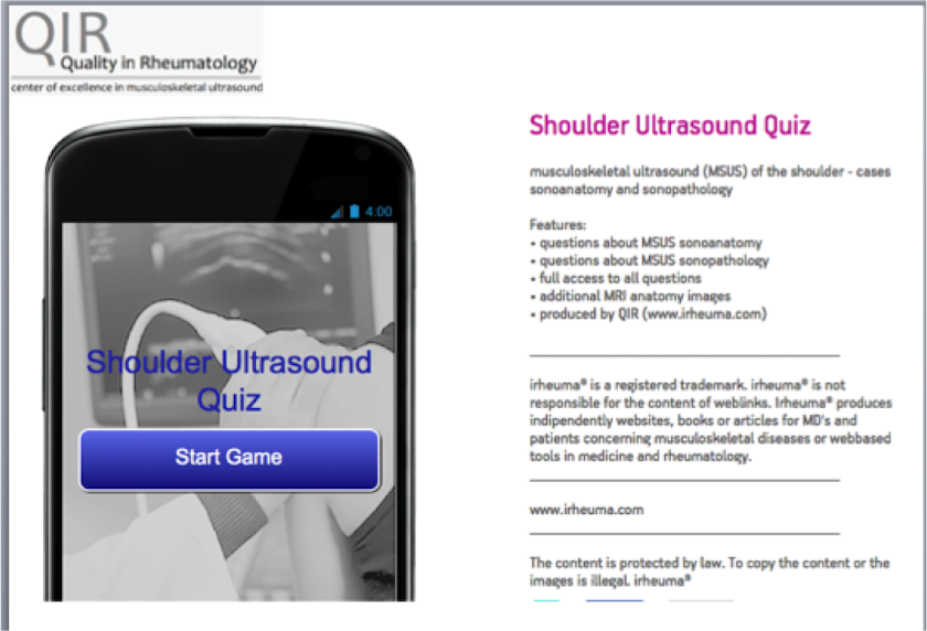 Shoulder Ultrasound Screen 1