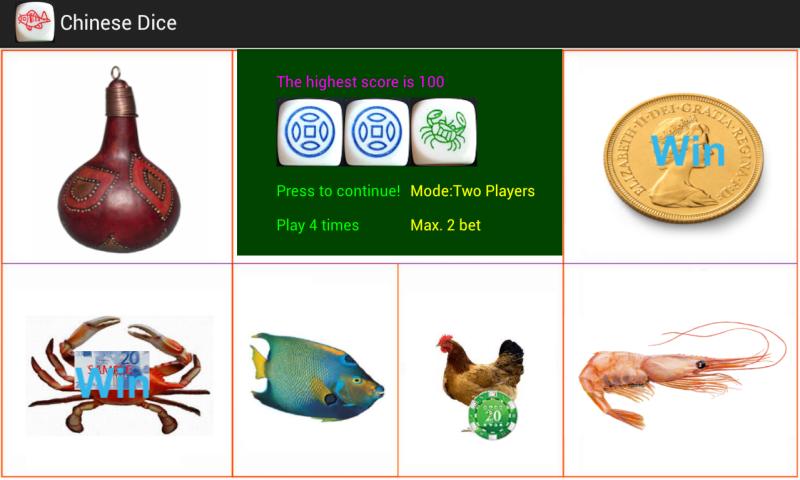 Chinese Dice (Full version) Screen 3